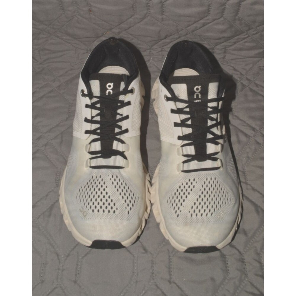 On Cloud X Women's Sz 8 Running Shoes White Black Mesh Sneakers EU 39 Athletic - Picture 5 of 9